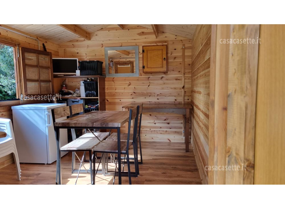 Casetta Latina 3x4 arredi Casetta modello Latina 3x4 arredi