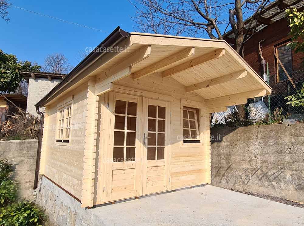 Casetta Latina 3x4 massello Casetta modello Latina 3x4 massello naturale