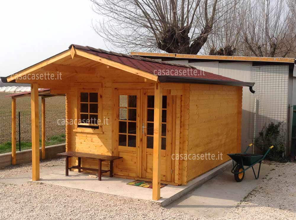 Casetta Latina 3x4 miele Casetta modello Latina 3x4 miele colore