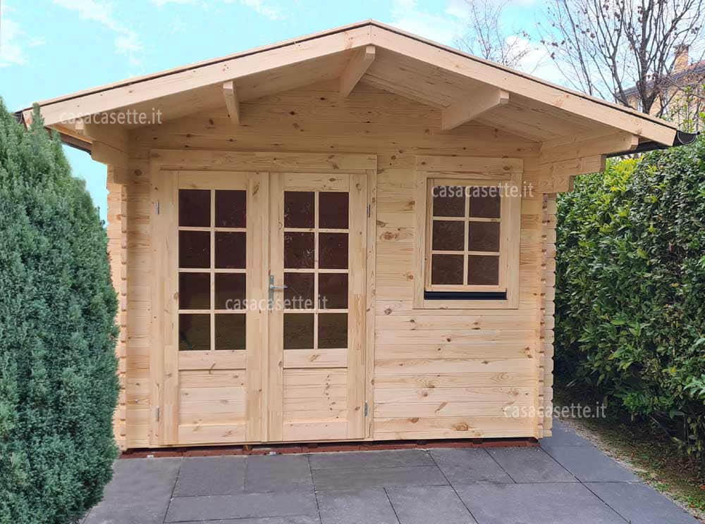 Casetta Latina 3x4 naturale Casetta modello Latina 3x4 naturale neutro