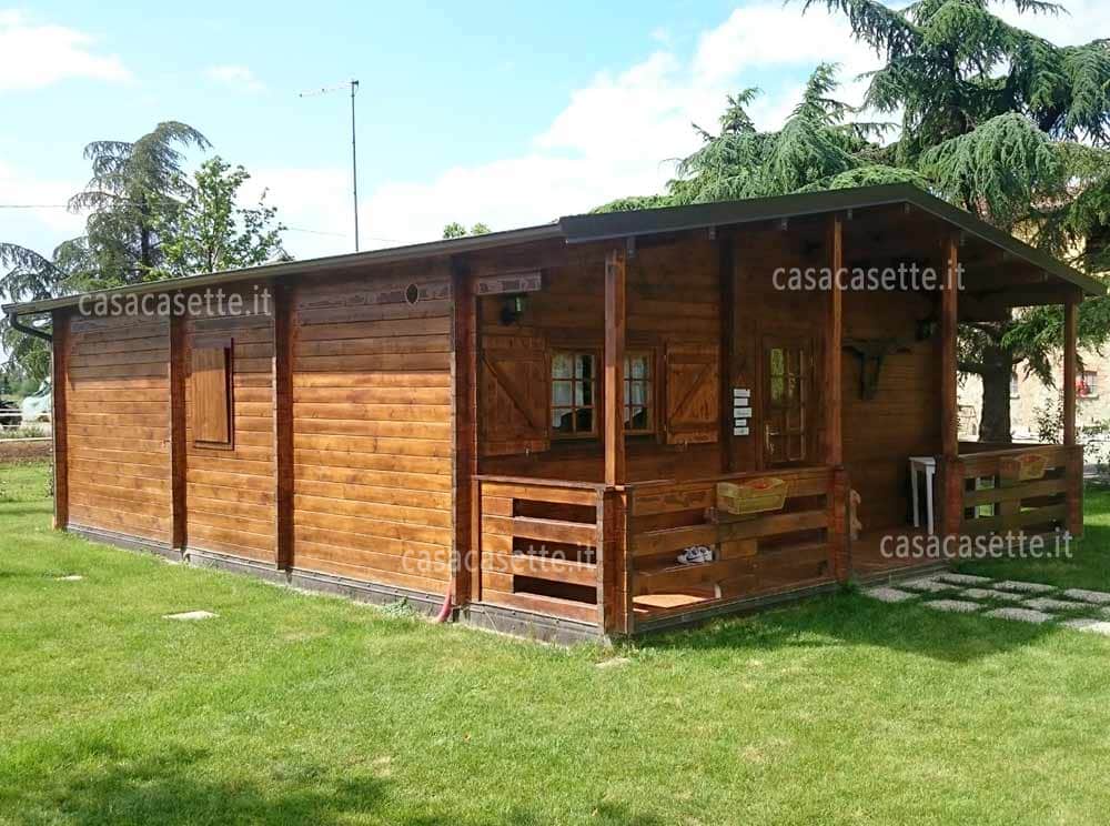 Casetta Lazio 50mq scossalina Casetta modello Lazio 50mq scossalina acciaio