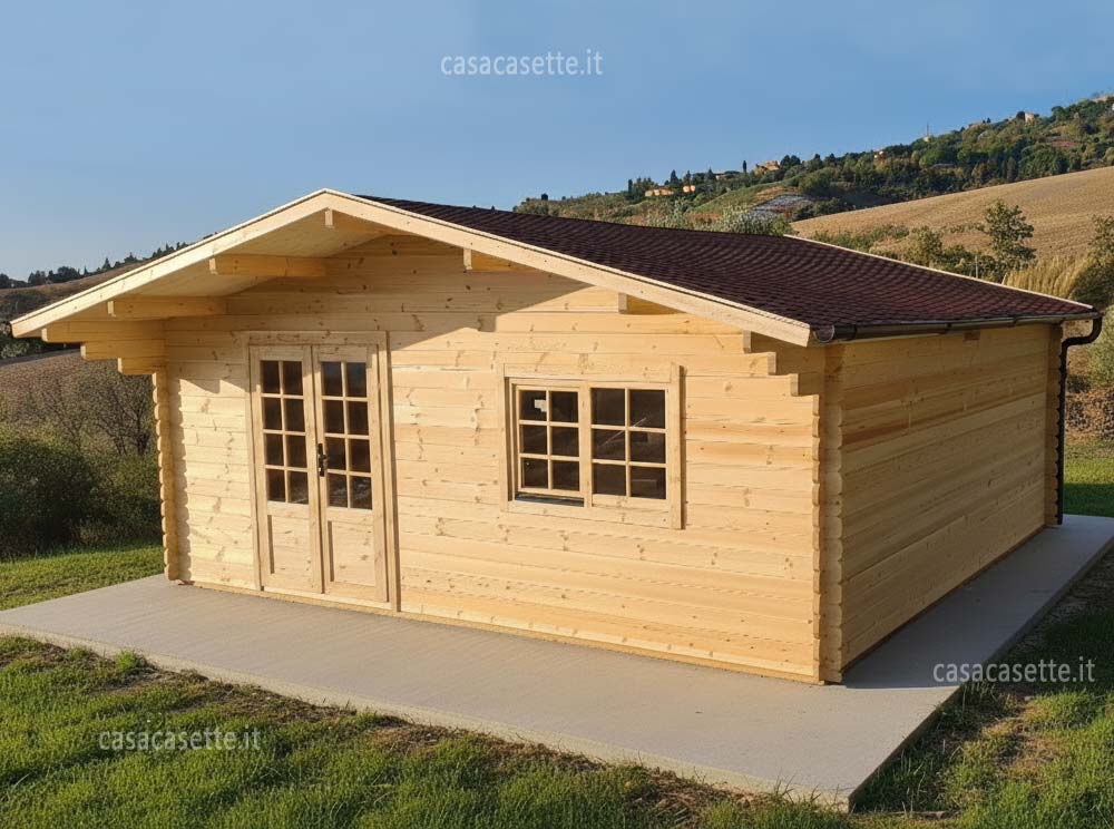 Casetta Lombardia 6x6 45mm Casetta modello Lombardia 6x6 45mm