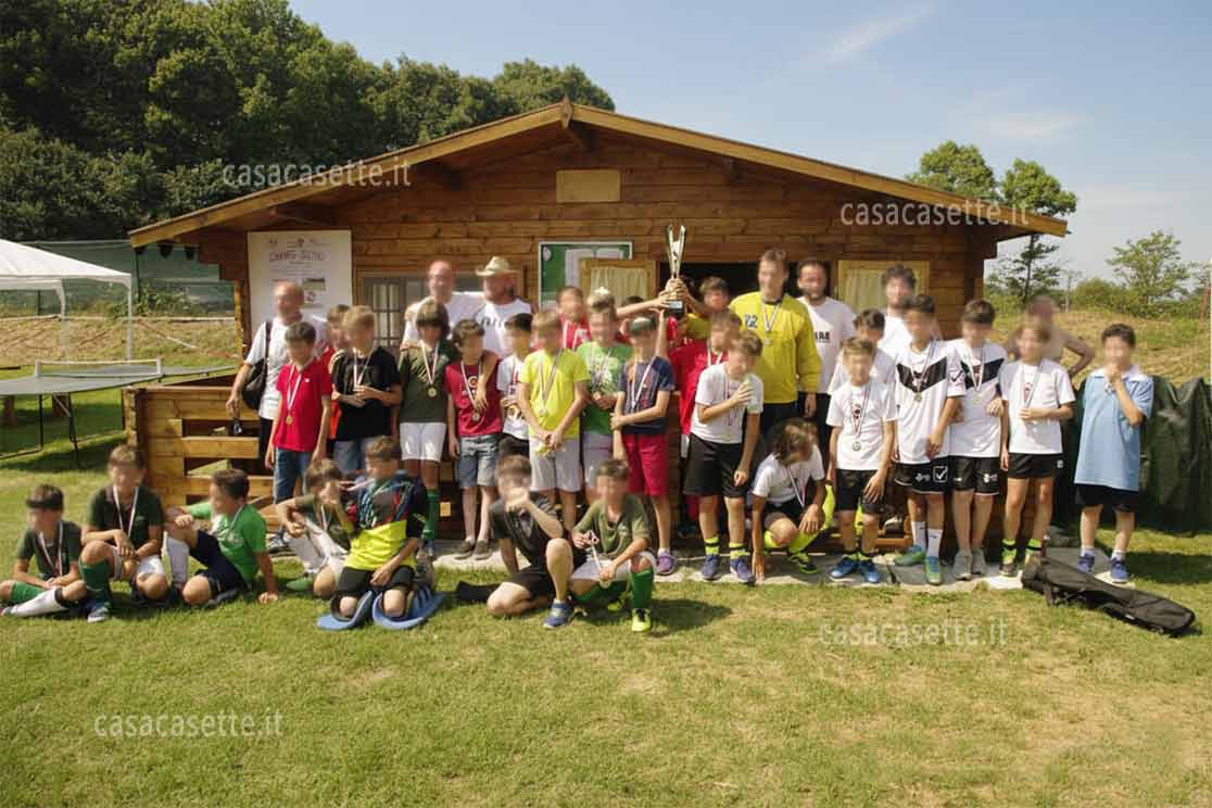 Casetta modello Lombardia 6x6 associazione