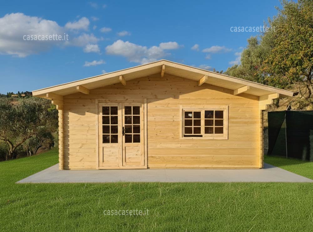 Casetta Lombardia 6x6 porta Casetta modello Lombardia 6x6 porta