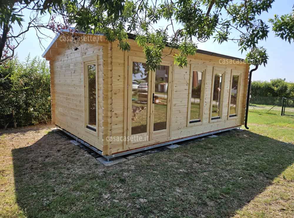 Casetta Lucca 6x4 accessori Casetta modello Lucca 6x4 accessori grondaia