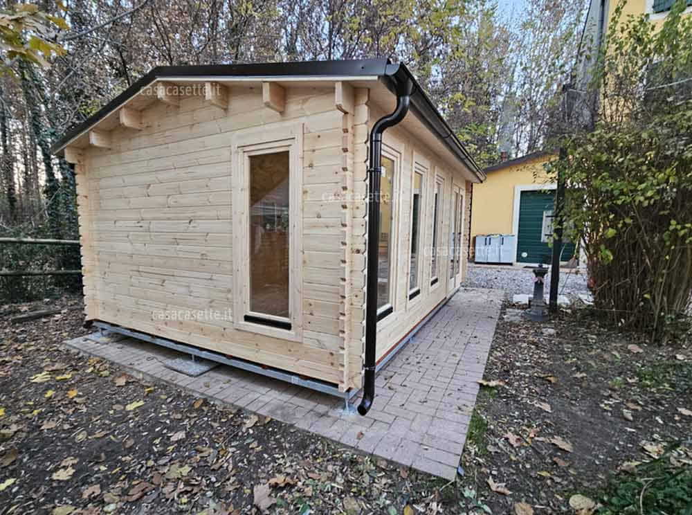 Casetta Lucca 6x4 colore Casetta modello Lucca 6x4 colore neutro