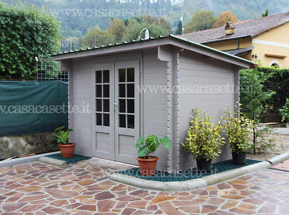 Casetta Mantova 3x2 grigio Casetta modello Mantova 3x2 grigio