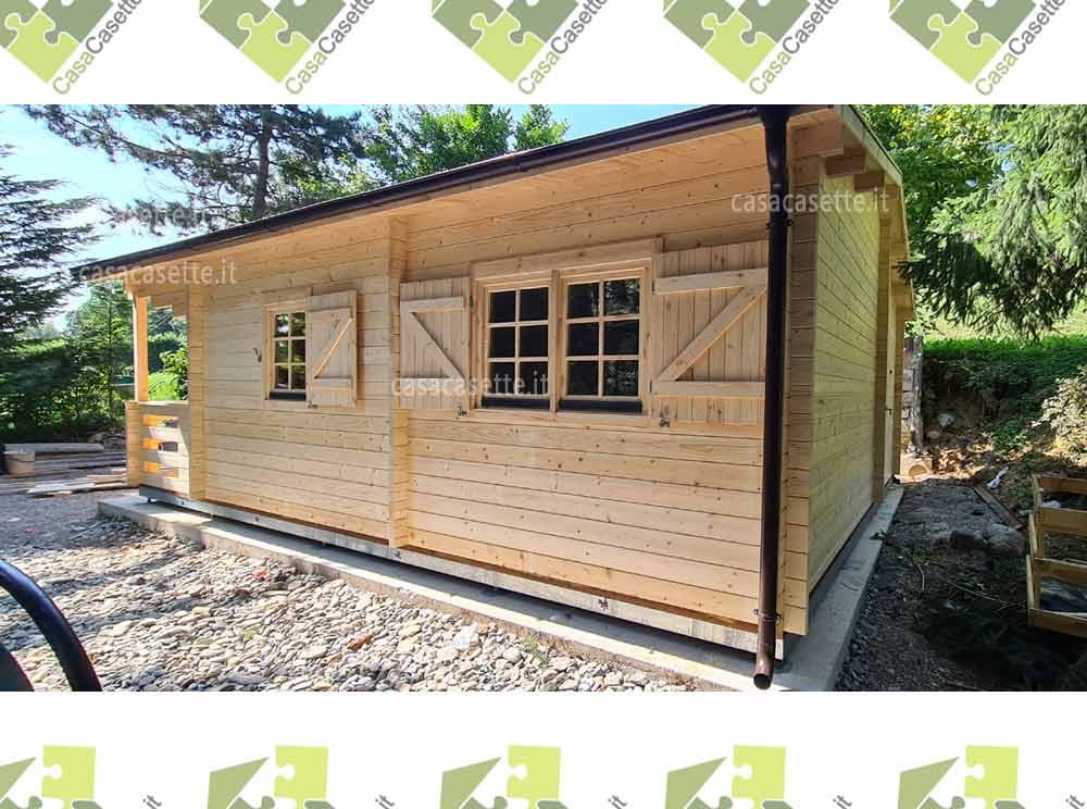 Casetta Merano 6x6 V.1 V.2 alzata Casetta modello Merano 6x6 V.1-V.2 alzata telaio