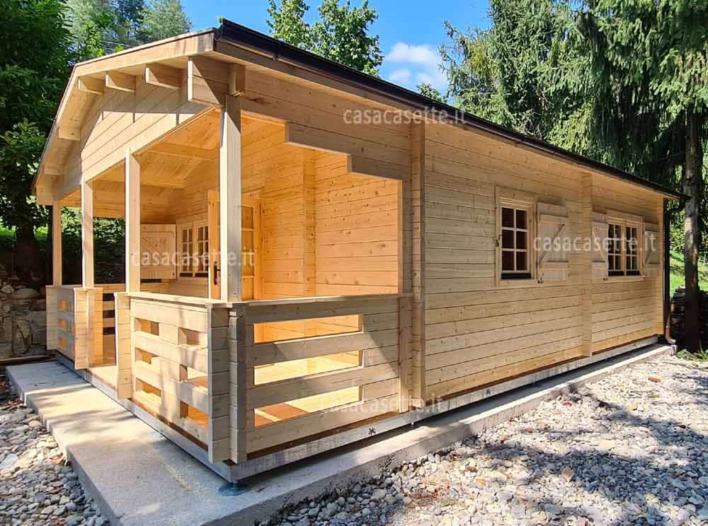 Casetta Merano 6x6 V.1 V.2 telaio Casetta modello Merano 6x6 V.1-V.2 telaio acciaio