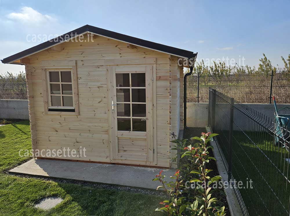 Casetta Milano 3x3 accessori Casetta modello Milano 3x3 accessori scossalina