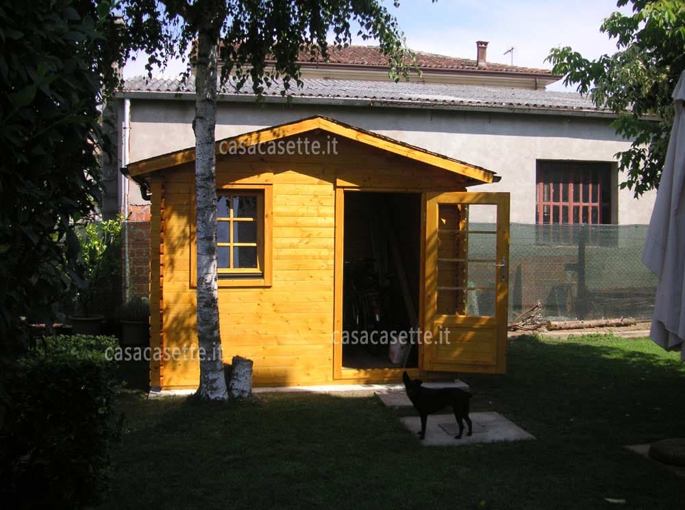 Casetta Milano 3x3 impregnante Casetta modello Milano 3x3 impregnante miele