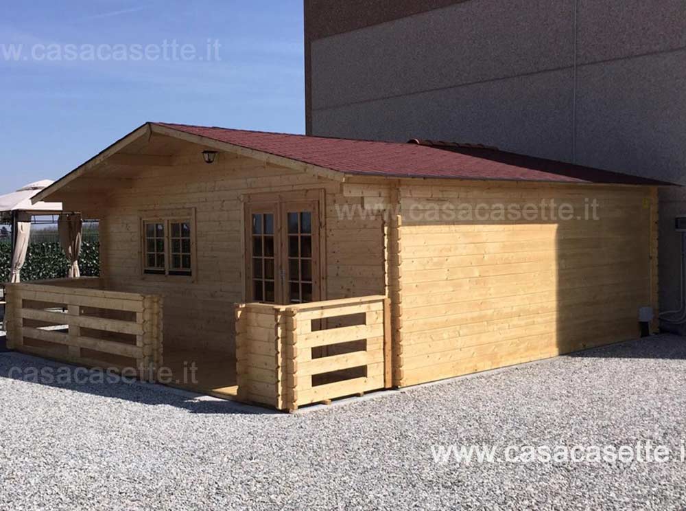 Casetta modello Lombardia 6x6 rosse tegole Casetta modello Lombardia 6x6 rosse tegole