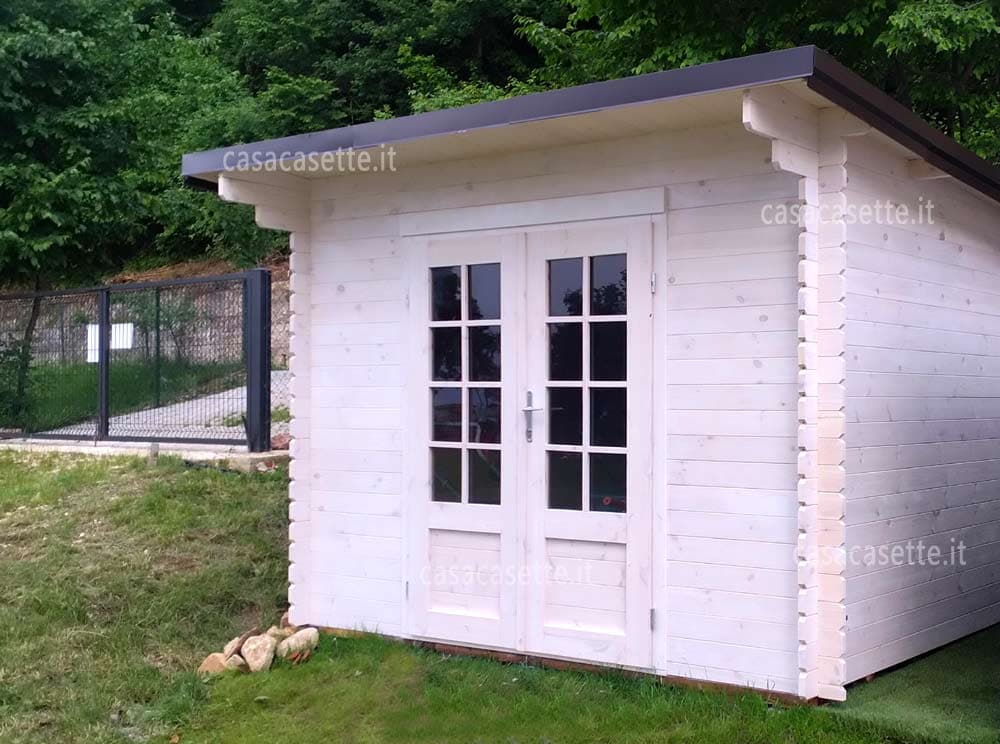 Casetta Modena 3x3 bianca Casetta modello Modena 3x3 bianca colore