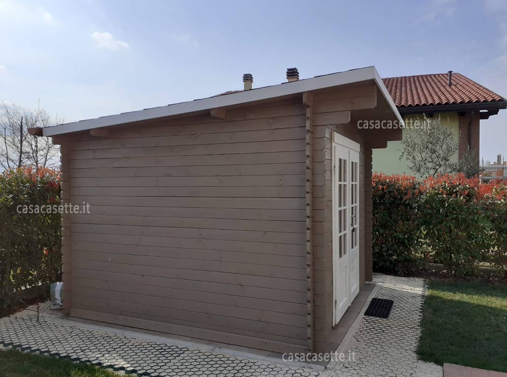 Casetta Modena 3x3 colore tortora Casetta modello Modena 3x3 colore tortora