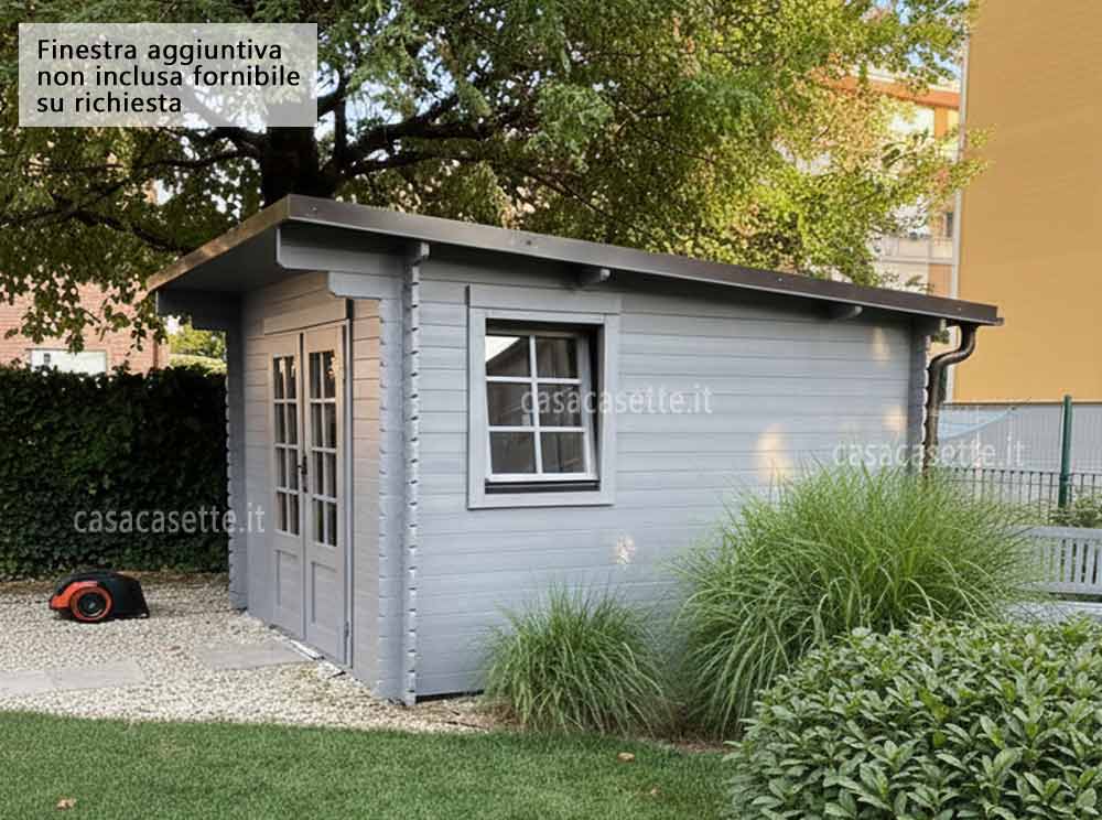 Casetta modello Modena 3x3 con finestra