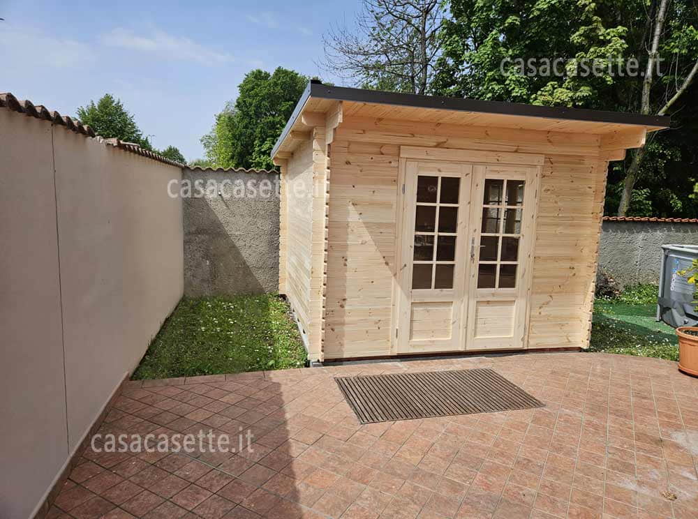 Casetta Modena 3x3 neutro Casetta modello Modena 3x3 neutro impregnante