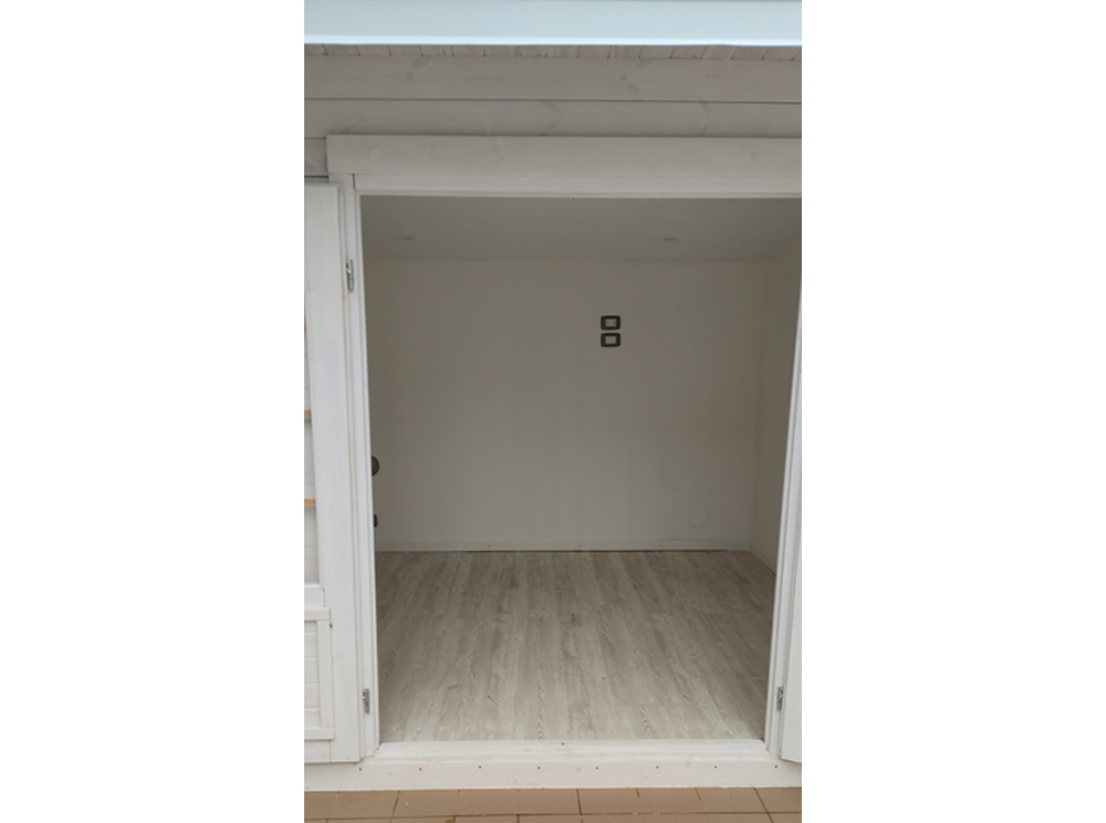 Casetta Modena 3x3 rivestita Casetta modello Modena 3x3 rivestita