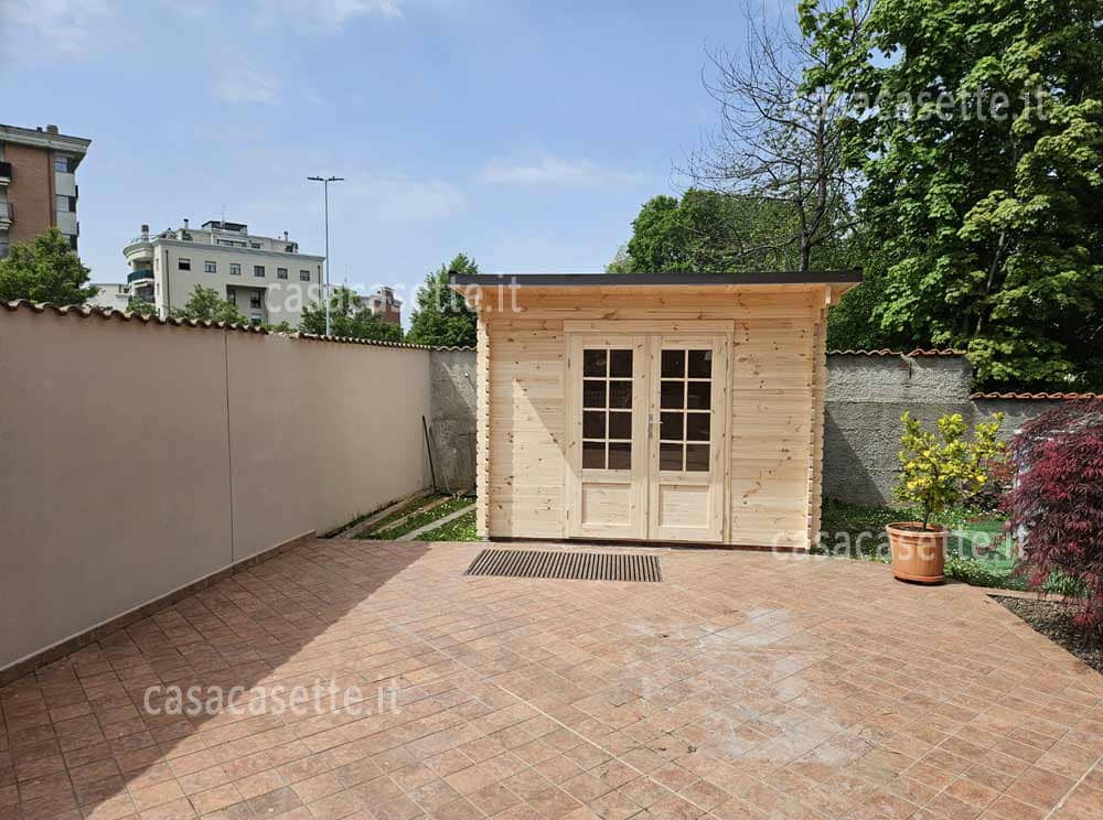 Casetta Modena 3x3 scossalina Casetta modello Modena 3x3 scossalina acciaio