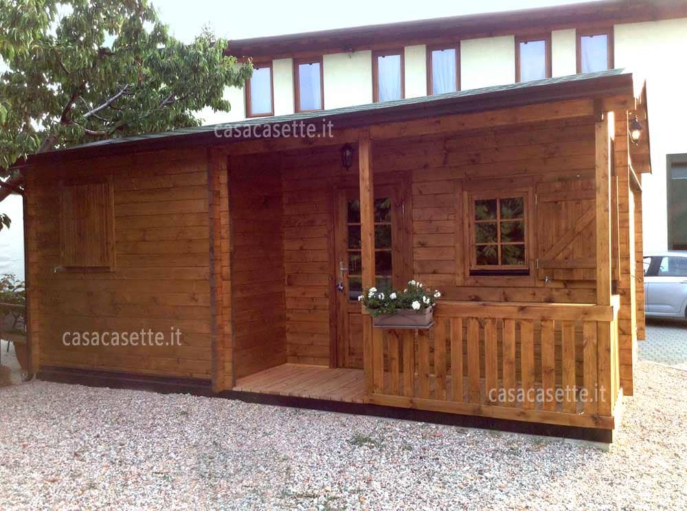 Casetta Monza 62x47 impregnante Casetta modello Monza 62x47 impregnante noce