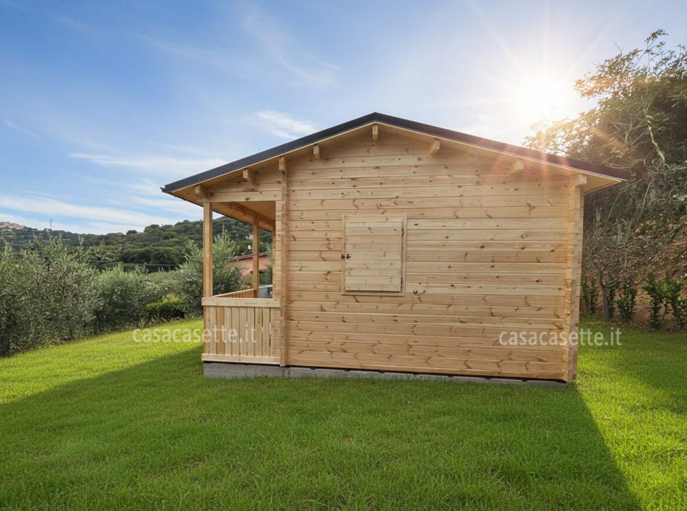 Casetta modello Monza 62x47 massello naturale