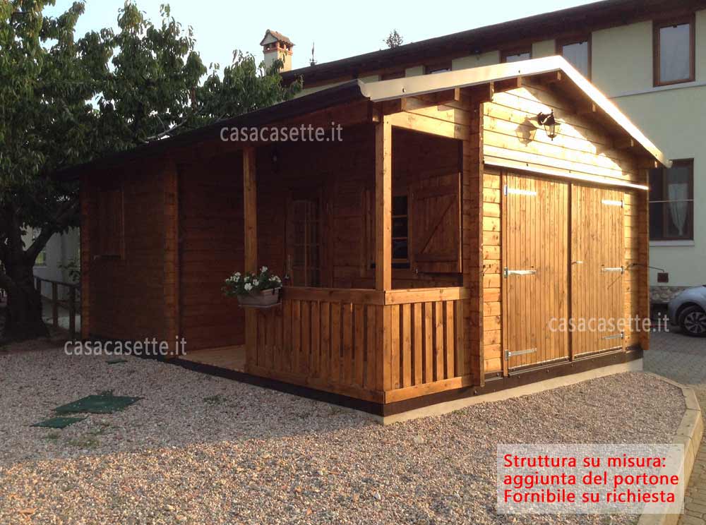 Casetta modello Monza 62x47 modifica portone