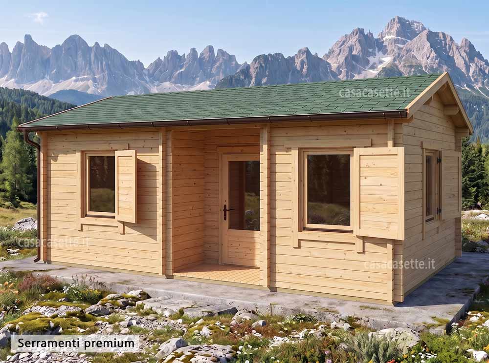 Casetta modello Monza 62x47 premium serramenti