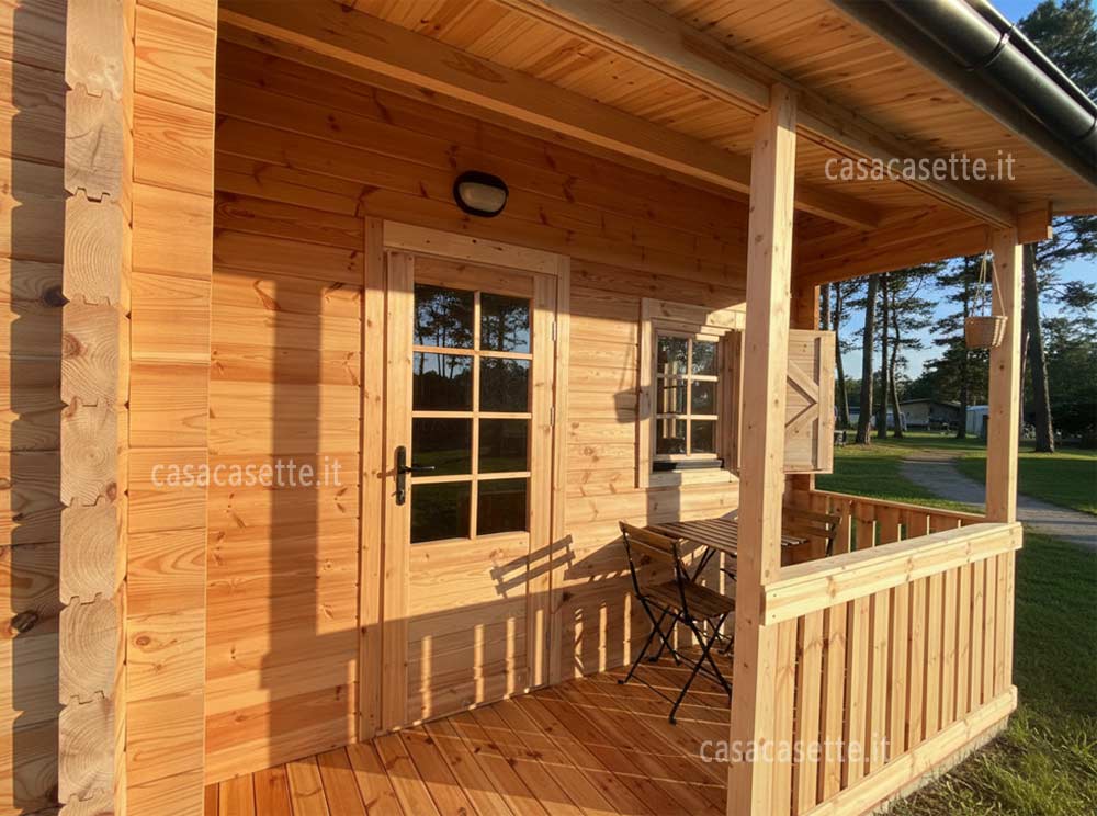 Casetta modello Monza per camping