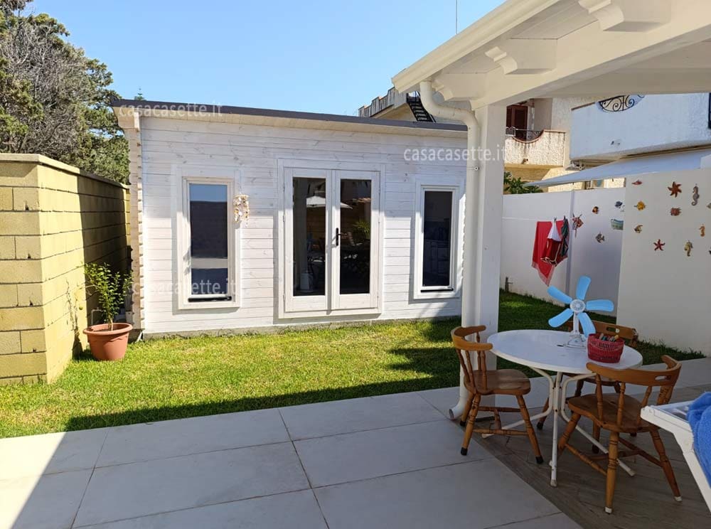 Casetta Napoli 5x3 colore Casetta modello Napoli 5x3 colore bianco