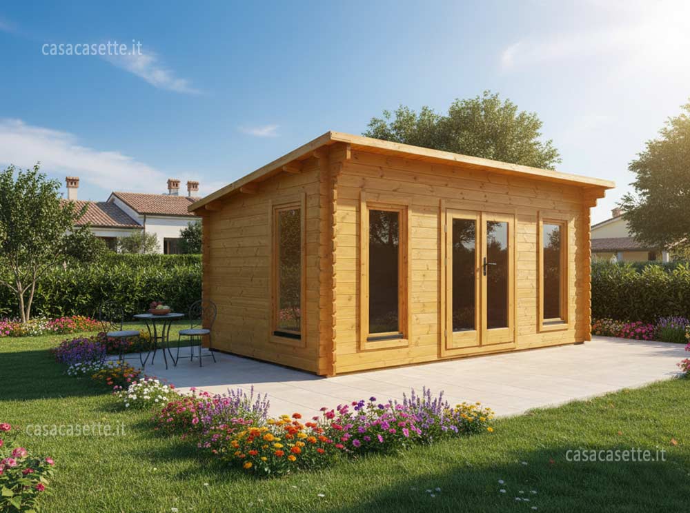 Casetta Napoli 5x3 miele Casetta modello Napoli 5x3 miele