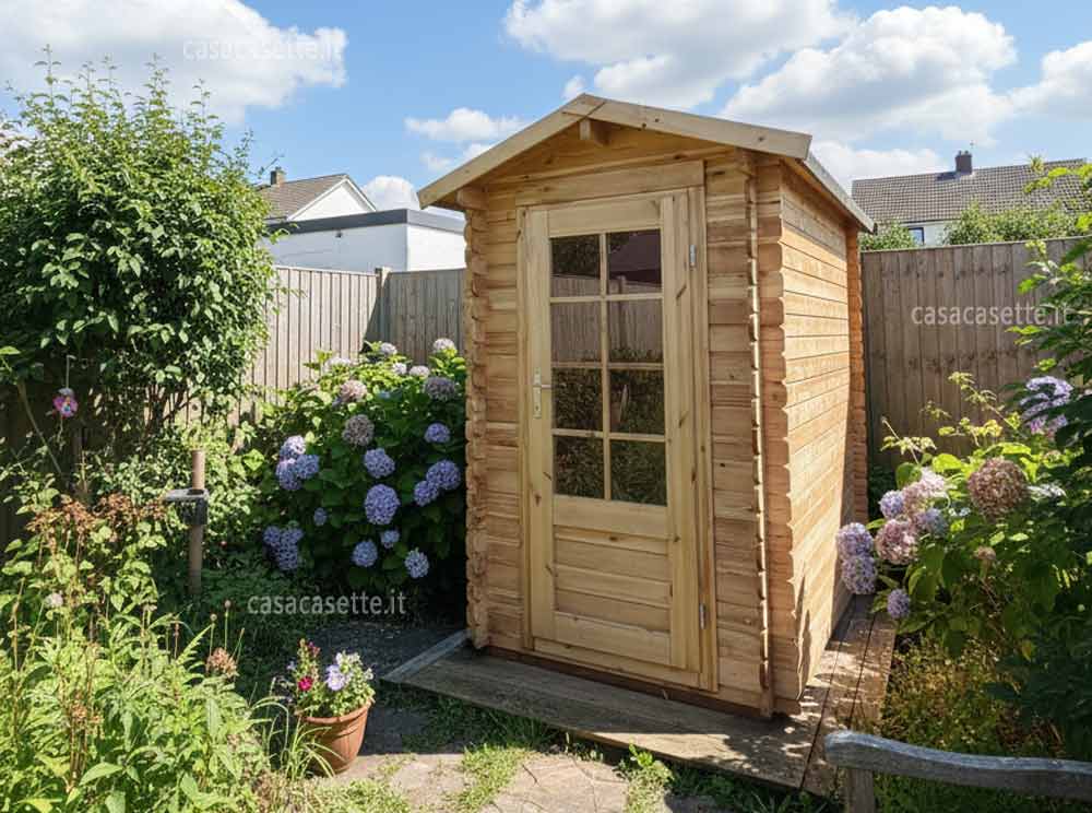 Casetta Novara 15x12 naturale Casetta modello Novara 15x12 naturale