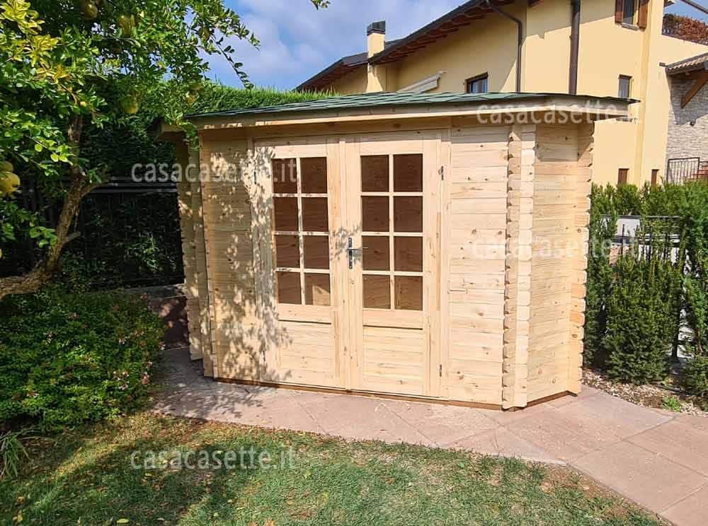 Casetta Padova 24x24 fronte Casetta modello Padova 24x24 fronte davanti