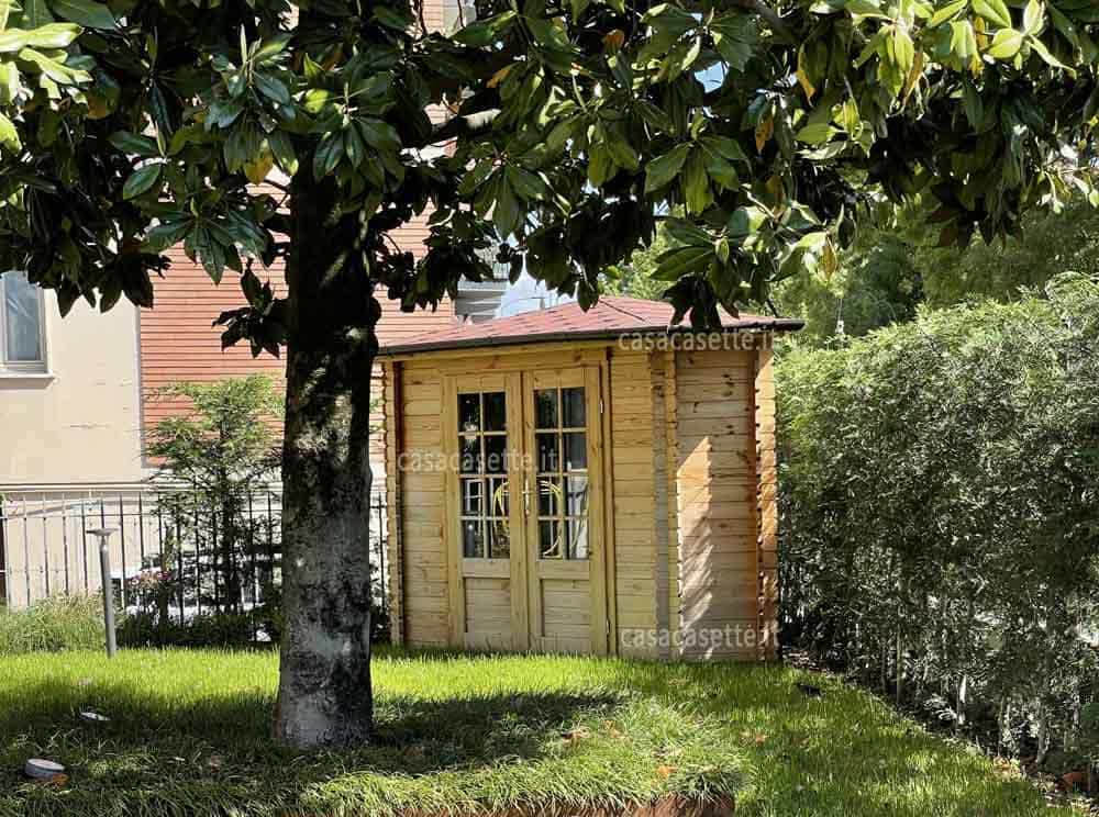 Casetta Padova 24x24 rosso Casetta modello Padova 24x24 rosso tetto