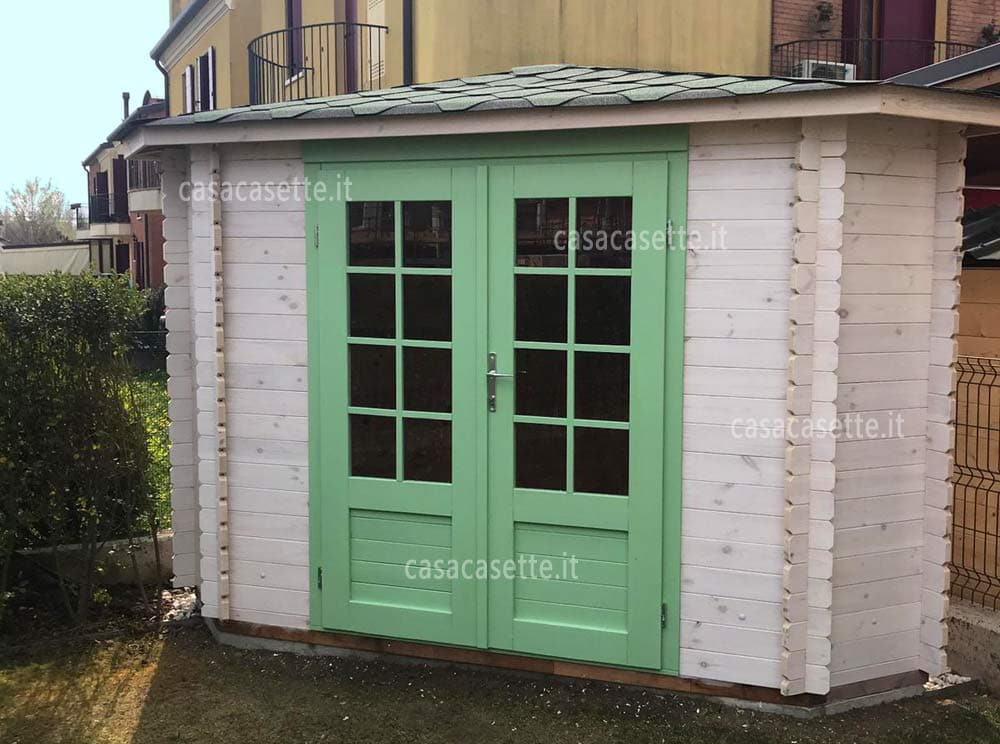 Casetta Padova 24x24 smalto Casetta modello Padova 24x24 smalto bianco