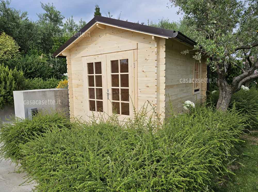 Casetta Palermo 25x34 accessori Casetta modello Palermo 25x34 accessori