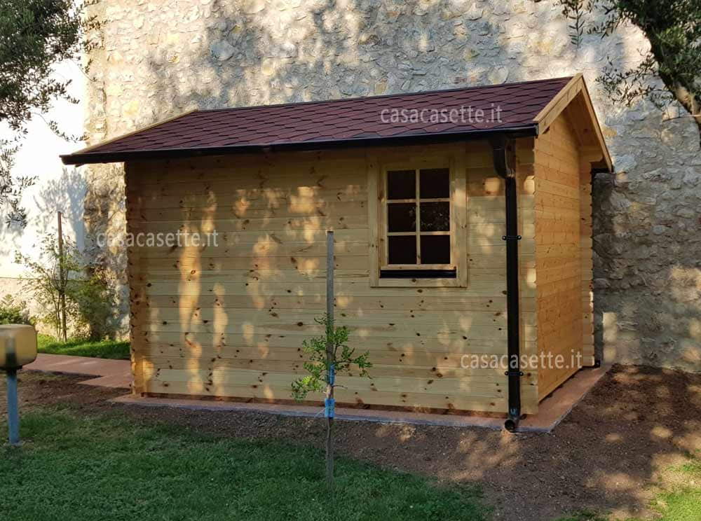Casetta Palermo 25x34 lato Casetta modello Palermo 25x34 lato tegole