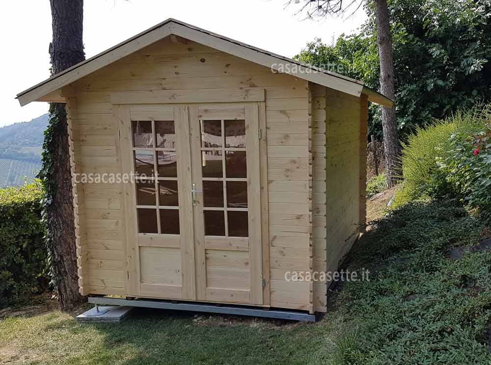 Casetta Palermo 25x34 rialzata Casetta modello Palermo 25x34 rialzata telaio