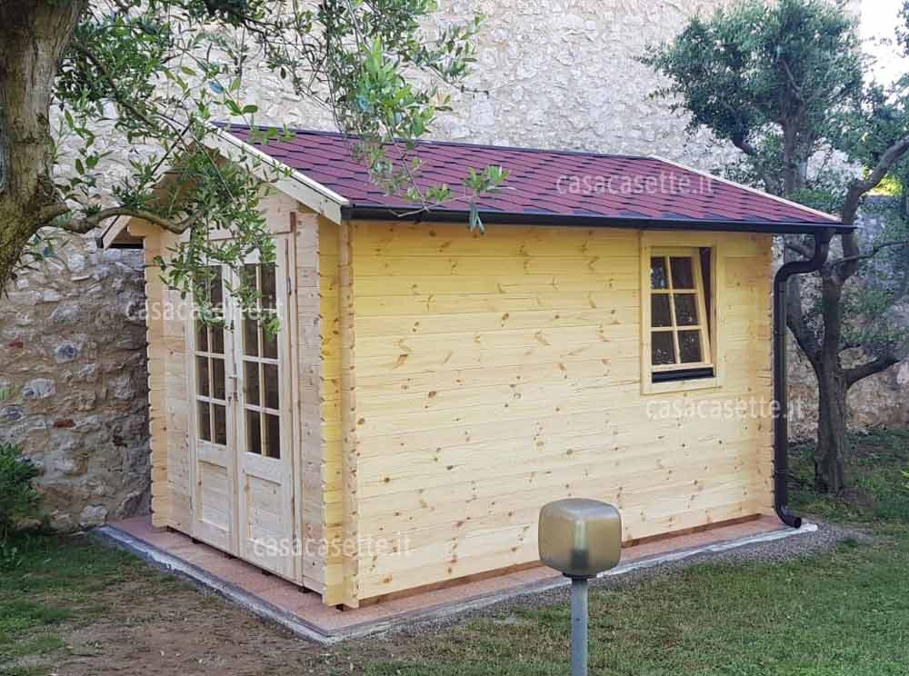 Casetta Palermo 25x34 tegole Casetta modello Palermo 25x34 tegole rosse