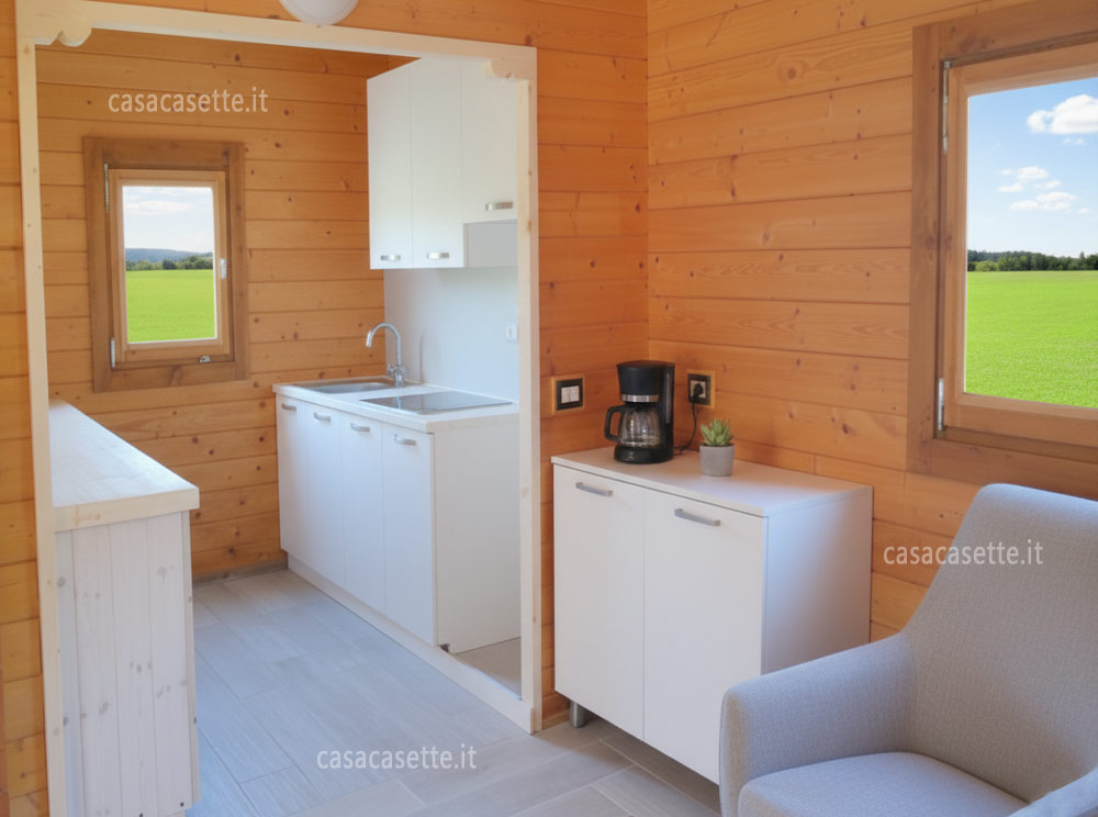 Casetta Parma 10x7 cucina Casetta modello Parma 10x7 cucina
