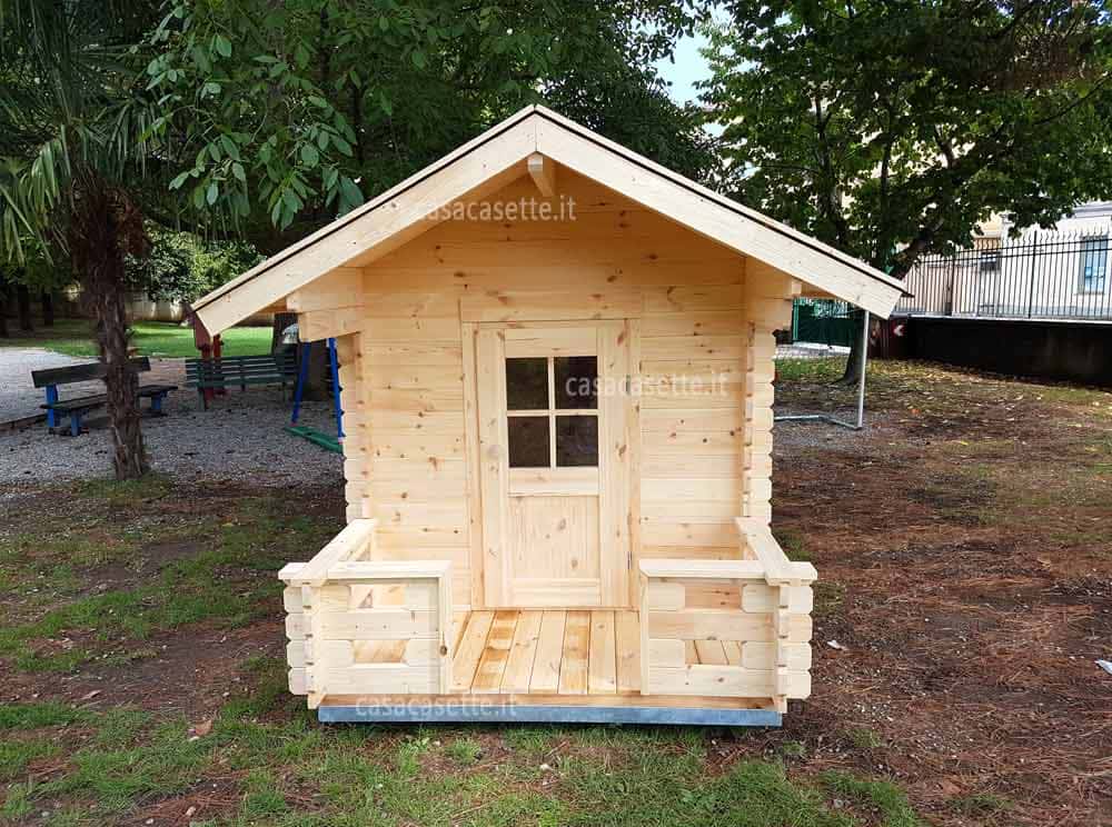 Casetta modello per bambini 182x254 alzata telaio