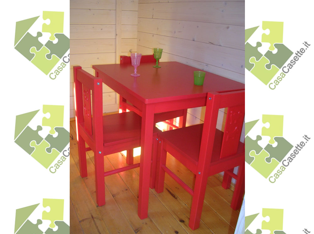 Casetta modello per bambini 182x254 interni giochi