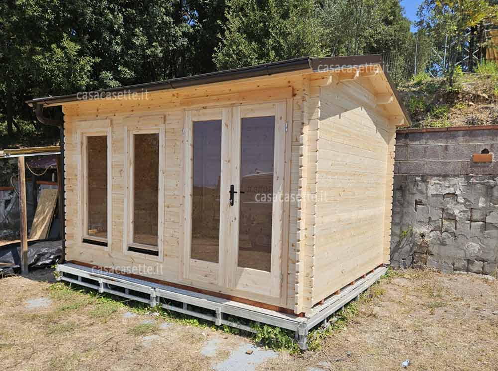 Casetta Perugia 4x3 alzata Casetta modello Perugia 4x3 alzata telaio