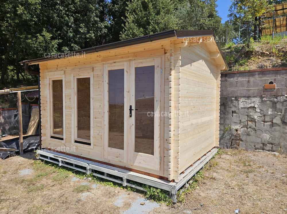Casetta Perugia 4x3 scossalina Casetta modello Perugia 4x3 scossalina acciaio
