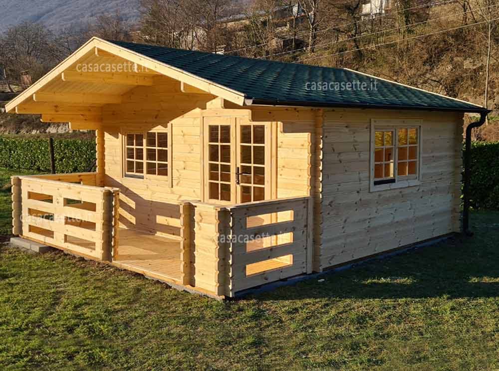 Casetta Pisa 5x4 aggiuntiva Casetta modello Pisa 5x4 aggiuntiva veranda