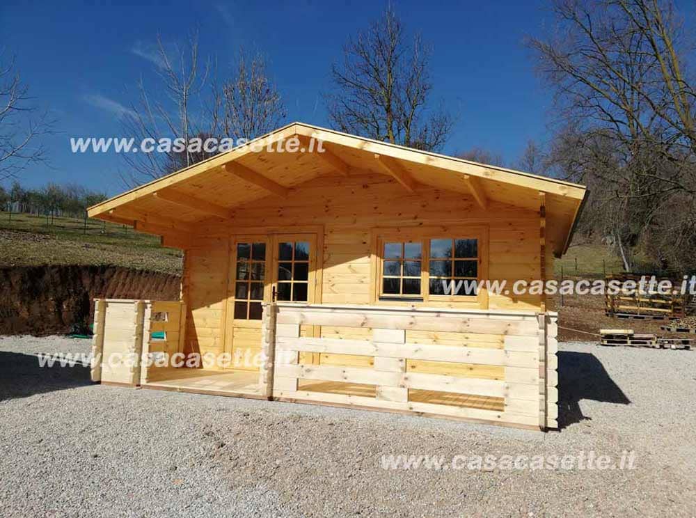 Casetta Pisa 5x4 impregnante Casetta modello Pisa 5x4 impregnante miele