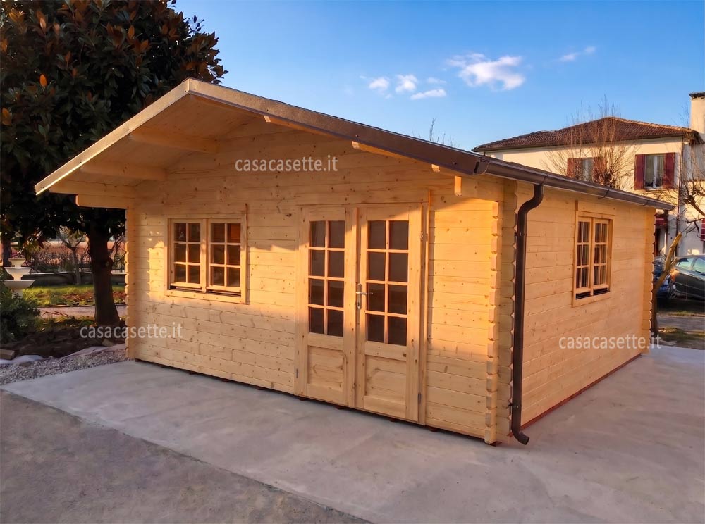 Casetta modello Pisa 5x5 scossalina acciaio