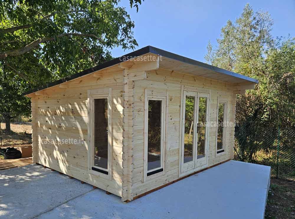 Casetta Pistoia 5x4 naturale Casetta modello Pistoia 5x4 naturale neutro