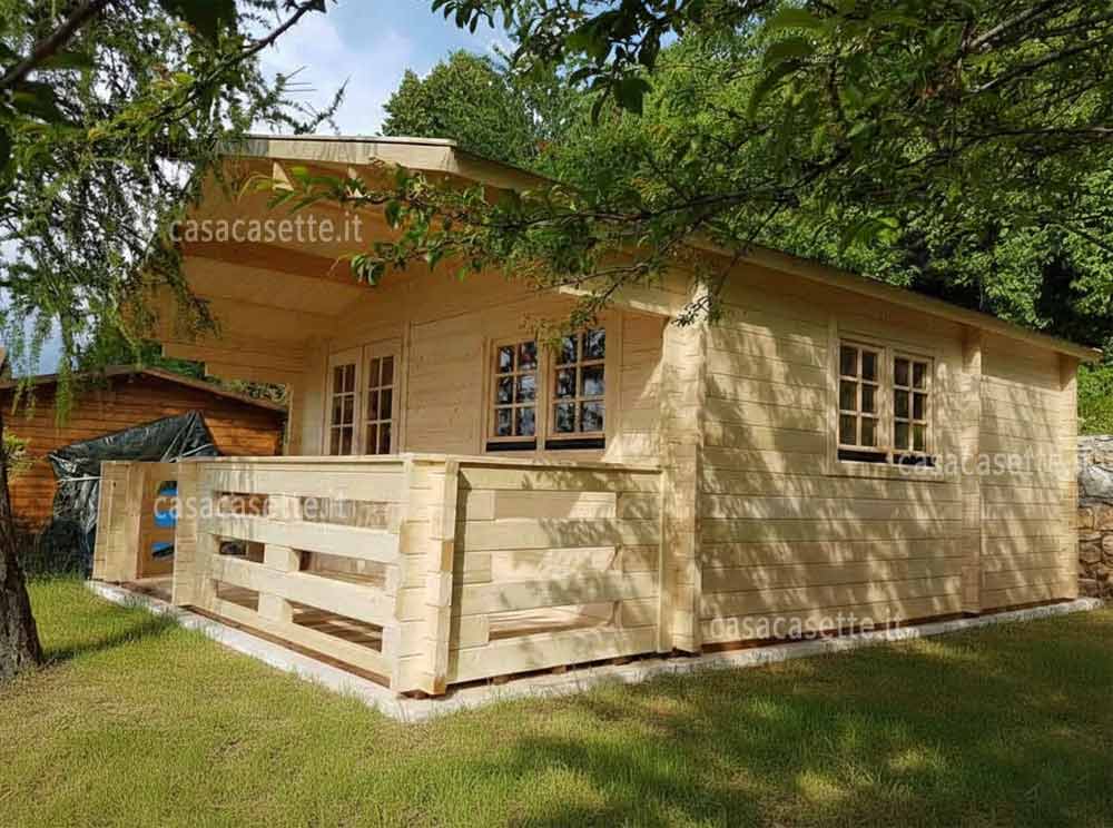 Casetta modello Pordenone 5x5 accessorio veranda