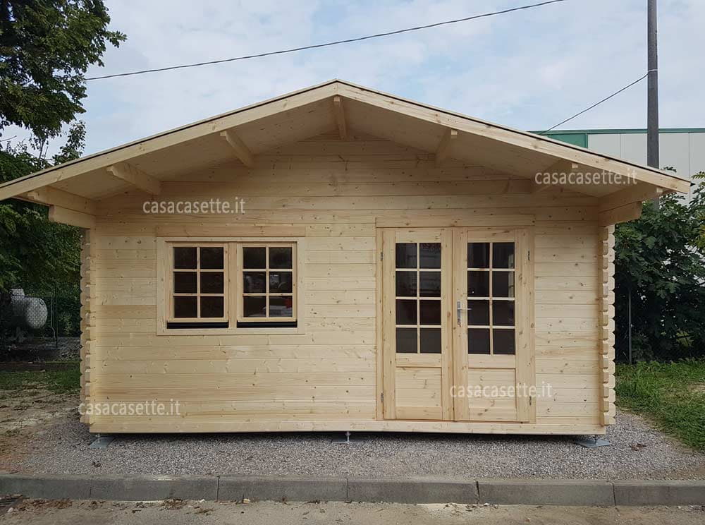 Casetta Pordenone 5x5 alzata Casetta modello Pordenone 5x5 alzata telaio