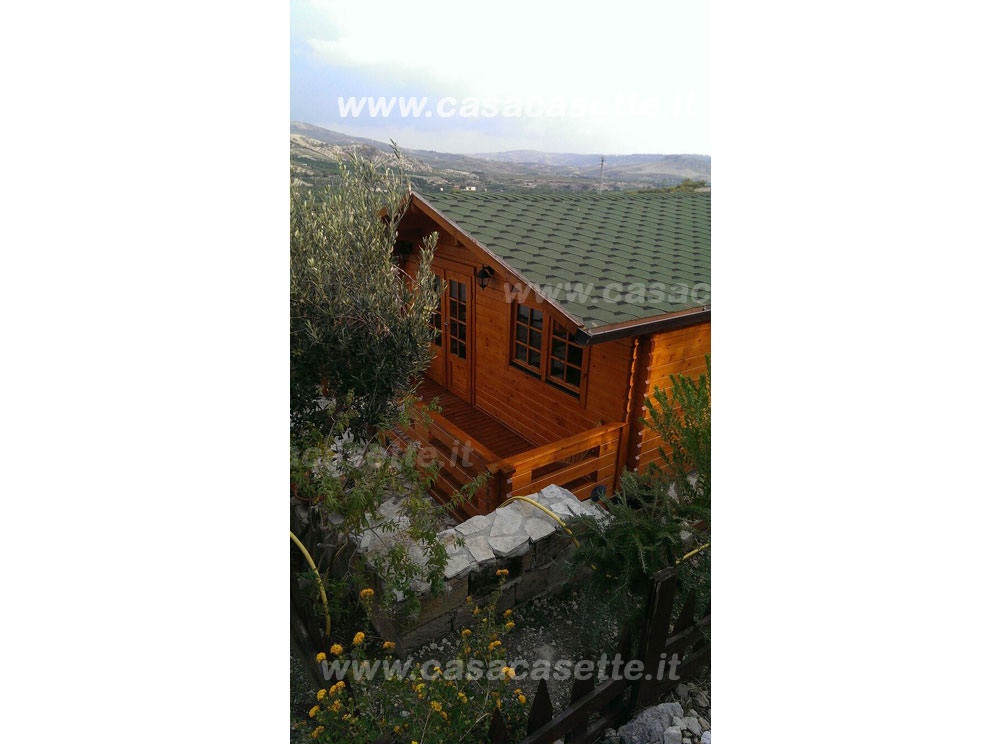 Casetta Pordenone 5x5 veranda impregnante Casetta Pordenone 5x5 veranda impregnante miele