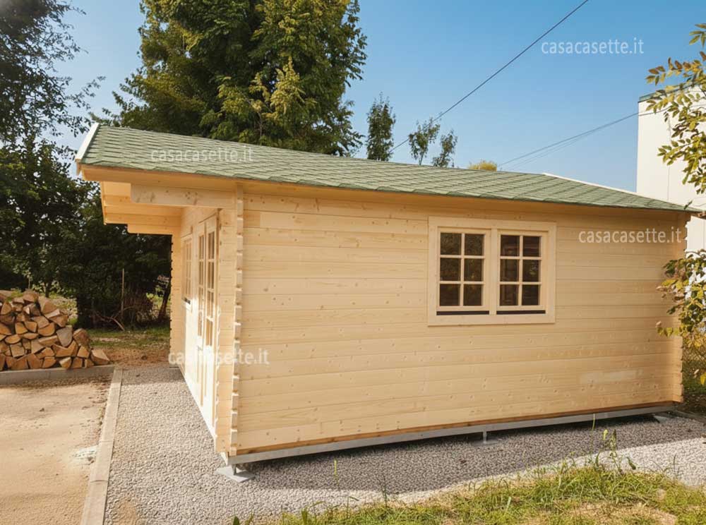 Casetta modello Pordenone telaio zincato